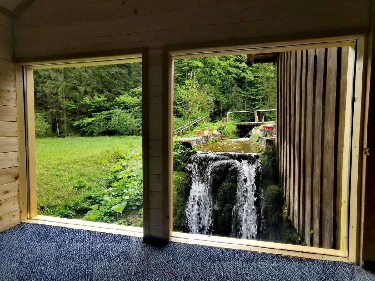 플리트비체 Wooden House With A Waterfall "Stipanov Mlin" 빌라 외부 사진