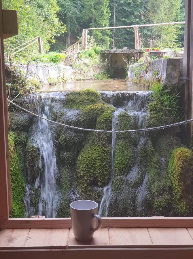 플리트비체 Wooden House With A Waterfall "Stipanov Mlin" 빌라 외부 사진