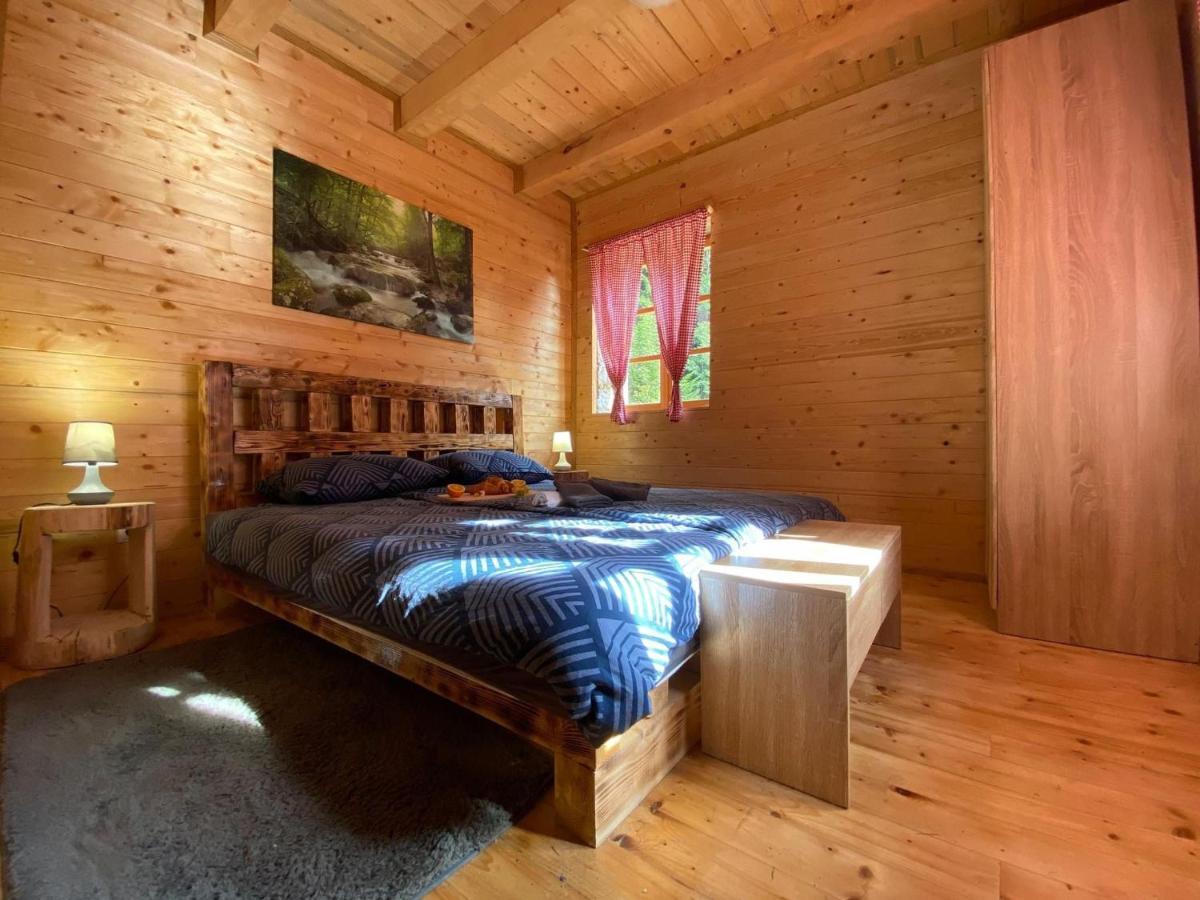 플리트비체 Wooden House With A Waterfall "Stipanov Mlin" 빌라 외부 사진